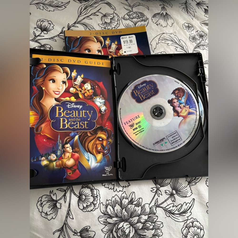 Disney Beauty and the Beast DVD - Picture 2 of 3